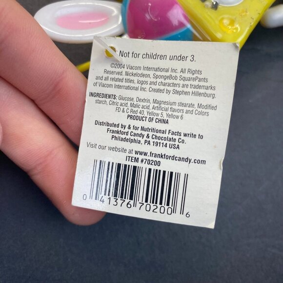 7 Vintage SpongeBob Candy Buddies - Nickelodeon - Valentines, Easter, Movies - Picture 15 of 16